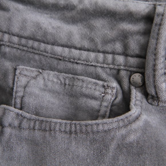 A RARE FIND - Christopher Blue Gray Velvet Boot-cut Jeans - Picture 11 of 15